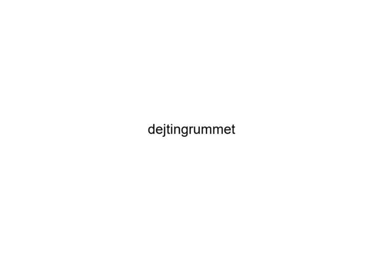 dejtingrummet