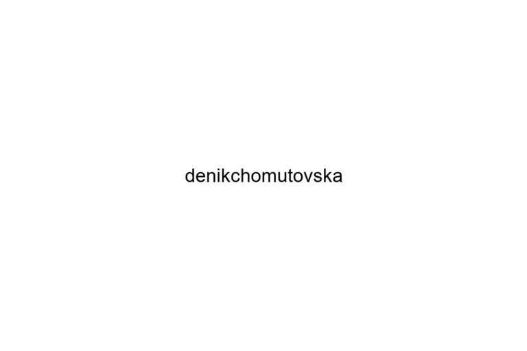 denikchomutovska