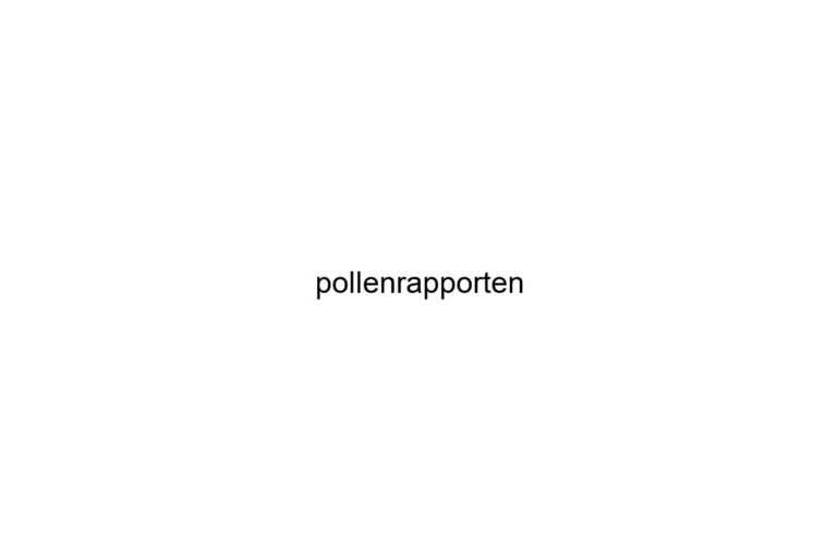 pollenrapporten