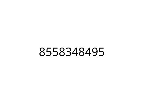 8558348495