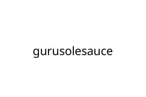 gurusolesauce