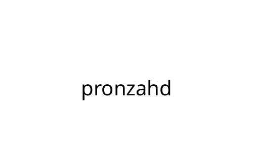 pronzahd