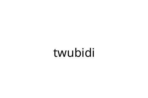 twubidi