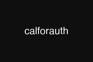 calforauth