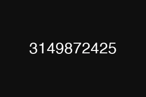 3149872425